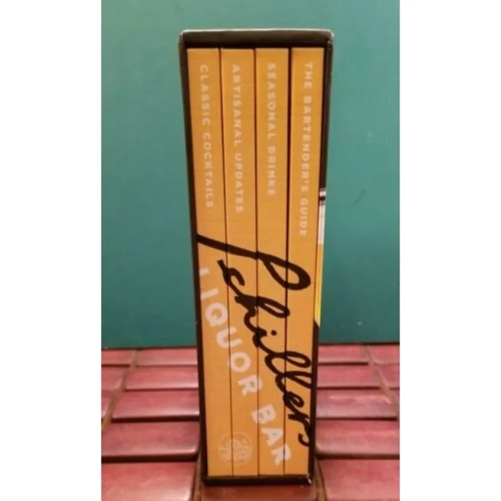 Schiller's Liquor Bar Cocktail Collection: 4 Volume Set In Slipcase